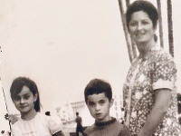 Martin Dejdar s mamou a sestrou