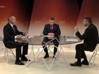 Andrej Kiska a Peter Pellegrini diskutovali v relácii RTVS O 5 minút 12