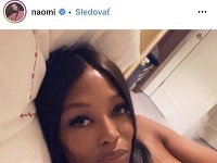 Naomi Campbell zverejnila na instagrame takúto pikantnú selfie.
