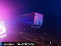 Smrteľná dopravná nehoda v okrese Svidník