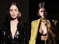 Lily Collins a Kaia Gerber Lily Collins a Kaia Gerber