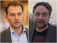Igor Matovič a Ľuboš Blaha Igor Matovič a Ľuboš Blaha