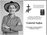 Na Silvestra našli nezvestného Gabriela Sajku mŕtveho.