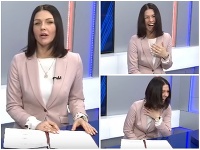Alexandra Novikovová dostala výpoveď za smiech v televíznych novinách.