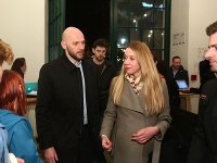 Michal Truban prichádza do centrály PS/Spolu Michal Truban prichádza do centrály PS/Spolu