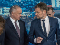 Andrej Kiska a Igor Matovič Andrej Kiska a Igor Matovič