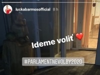 Lucia Barmošová sa partnerom pochválila už aj na Instagrame. 