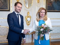 Zuzana Čaputová a Igor Matovič Zuzana Čaputová a Igor Matovič