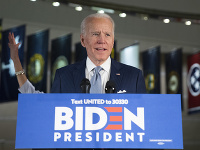 Demokratický kandidát na prezidenta Joe Biden 