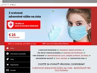 Falošný e-shop so zdravotníckymi rúškami sa snaží kradnúť osobné údaje