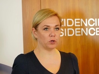 Ministerka vnútra SR Denisa Saková Ministerka vnútra SR Denisa Saková