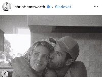 Chris Hemsworth s manželkou