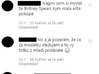 Noru Mojsejovú prirovnal fanúšik k Britney Spears. 