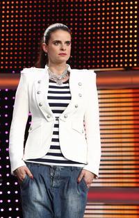 Zuzana Fialová počas posledného vydania Showdance. 