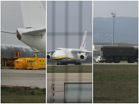 Na Slovensko priletel obrí náklad cez lietadlo Antonov An-124 Ruslan Na Slovensko priletel obrí náklad cez lietadlo Antonov An-124 Ruslan