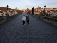Prázdne ulice Prahy Prázdne ulice Prahy