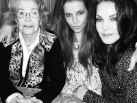 Lisa Marie Presley s mamou Priscillou a starou mamou
