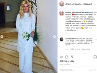 Silvia Kucherenko si v deň výročia zaspomínala na svadbu.
