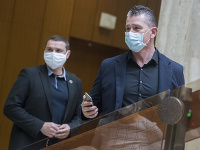 Na snímke minister vnútra SR Roman Mikulec (OĽaNO) počas zasadnutia Ústredného krízového štábu Na snímke minister vnútra SR Roman Mikulec (OĽaNO) počas zasadnutia Ústredného krízového štábu