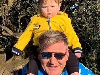 Gordon Ramsay s najmladším synom Oscarom