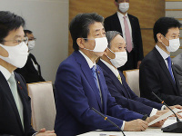 Japonský premiér Šinzó Abe Japonský premiér Šinzó Abe