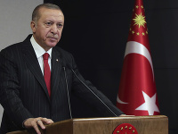 Turecký prezident Recep Tayyip Erdogan Turecký prezident Recep Tayyip Erdogan