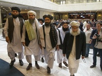 Hnutie Taliban počas rokovania Hnutie Taliban počas rokovania