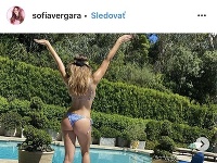 Sofia Vergara má sexi krivky. 