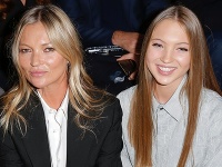Kate Moss so svojou krásnou dcérou. 