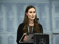Premiérka Fínska Sanna Marinová Premiérka Fínska Sanna Marinová