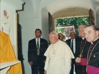 Juraj Zábojník bol členom ochranky pápeža Jána Pavla II.