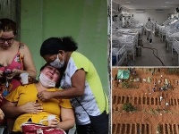 Pandémia ochromila Latinskú Ameriku, najviac postihnutá je Brazília Pandémia ochromila Latinskú Ameriku, najviac postihnutá je Brazília