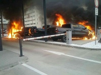 Ranný požiar áut v Bratislave spôsobil škodu 200 tisíc eur