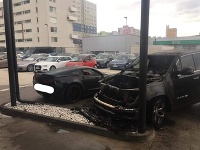 Ranný požiar áut v Bratislave spôsobil škodu 200 tisíc eur