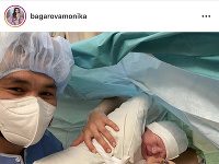 Monika Bagárová nikdy nemala problém deliť sa aj o svoje súkromie. Zverejnila napríklad aj fotky z pôrodnice. 