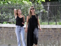 Kate Moss so svojou krásnou dcérou