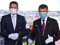 Premiér Matovič sa stretol s českým premiérom Andrejom Babišom