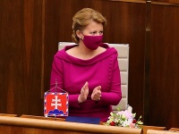 Prezidentka SR Zuzana Čaputová prednáša v parlamente svoju prvú správu o stave republiky