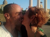 Simona Babčáková s priateľom Ianom Adensamom 