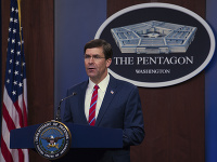 Americký minister obrany Mark Esper Americký minister obrany Mark Esper