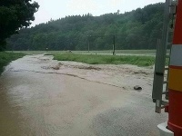 Drietomu zachránil zregulovaný potok, voda spôsobila škody v časti Liešna