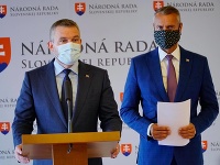 Peter Pellegrini a Richard Raši Peter Pellegrini a Richard Raši