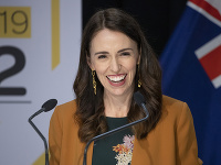 Novozélandská premiérka Jacinda Ardernová Novozélandská premiérka Jacinda Ardernová