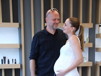 Mária Čírová s manželom Marošom Kachútom sa na synčeka už veľmi tešia. 