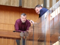 Porada premiéra s ministrami pred vyhlásením. Porada premiéra s ministrami pred vyhlásením.