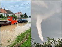 Slovensko sužujú dažde aj búrky.