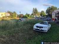 Dopravná nehoda na križovatke medzi Trakovicami a Malženicami