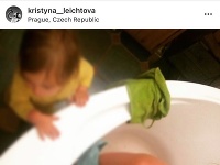 Kristýna Leichtová zverejnila fotku z domáceho pôrodu. 