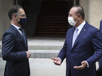 Mevlüt Čavušoglu a Heiko Maas Mevlüt Čavušoglu a Heiko Maas