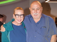 Wanda Adamík Hrycová s otcom Andym Hrycom Wanda Adamík Hrycová s otcom Andym Hrycom